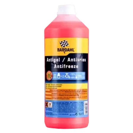 Антифриз BARDAHL Универсален, Концентрат. Червен 1L